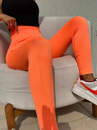 Colanti Sonya, cu efect de push-up, Portocaliu