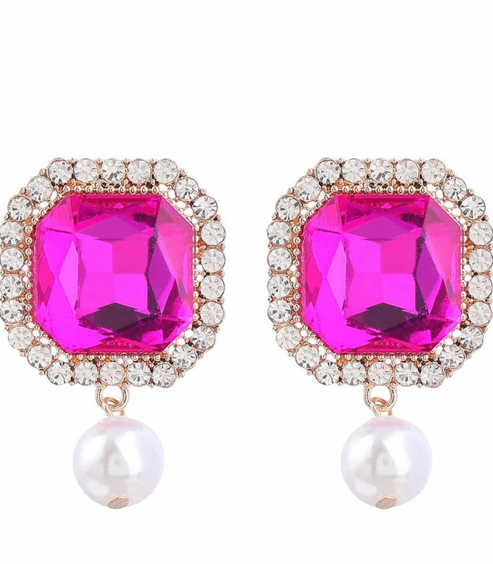 Cercei cu pietricele, Pink